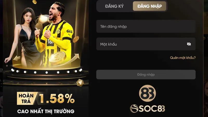 Chỉ cần điền đúng thông tin user hệ thống lưu trữ